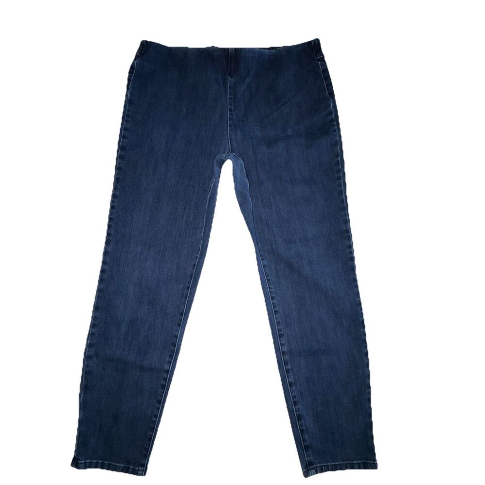Soft Surroundings Ultimate Denim Pull-On Stretch Jeans Women's Size XL #2CM92